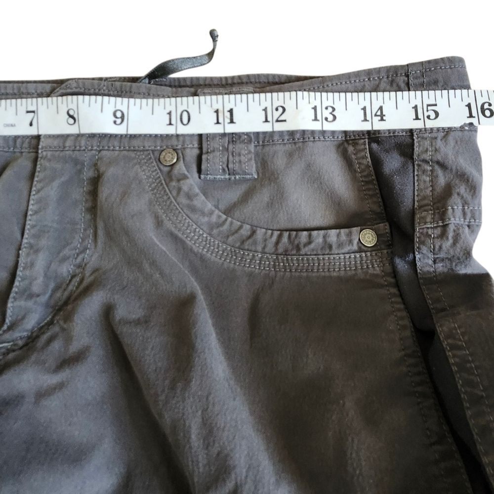 Kuhl Charcoal Gray Women's Radikl Straight Leg Pants. Sz. 8 - Picture 6 of 11